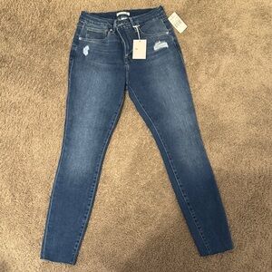 Good American Dark Blue Skinny Jeans